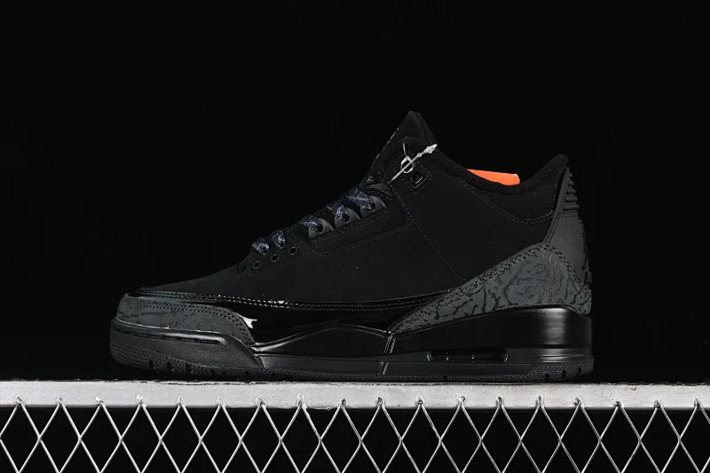 All Categories Air Jordan Jordan Series Basketball Shoes Air Jordan 3 Air Jordan 3 Retro AJ3 Joe 3 Midnight Black Retro Basketball Shoes CT8532-001